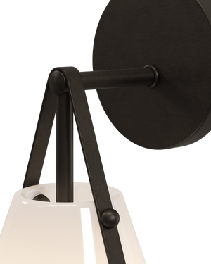 Bronwen Bronze Bath Wall Sconce