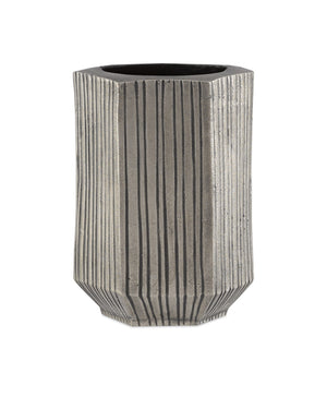 Bavi Large Silver Vase