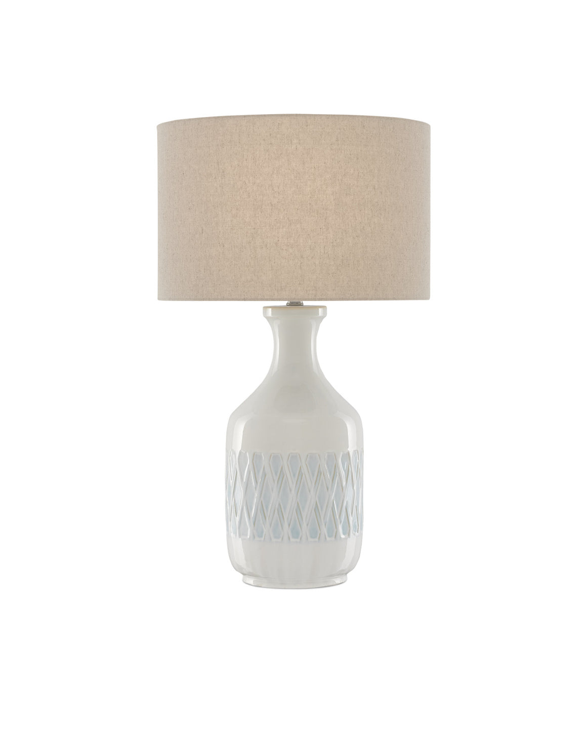 Samba White Table Lamp