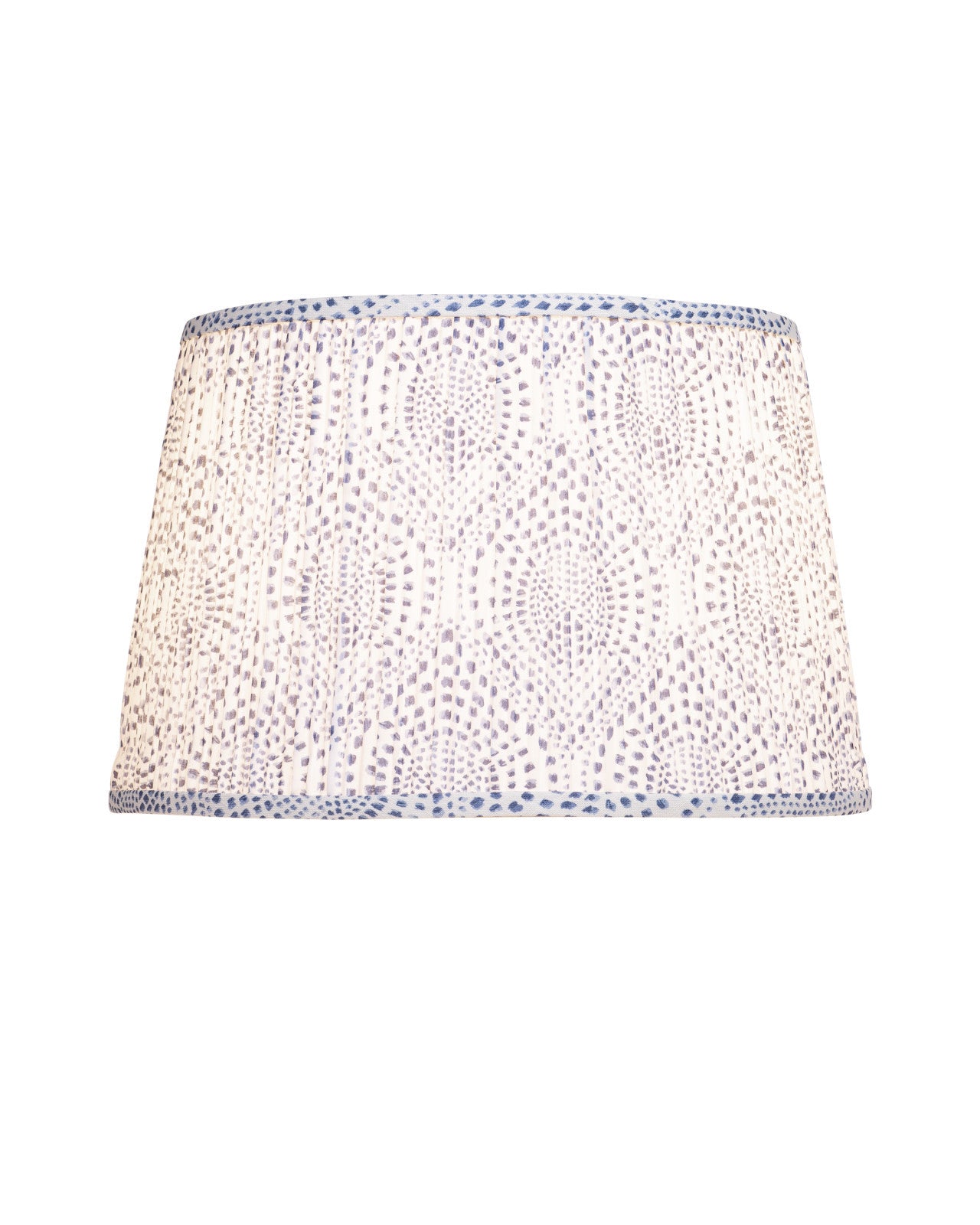 Lenore Blue Medium Tapered Lamp Shade