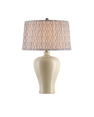Plume Stone Tapered Lamp Shade