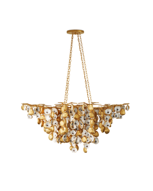 Lucullan Gold Chandelier