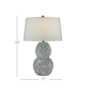 Jessamine Blue Table Lamp