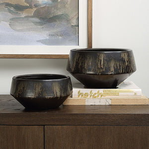 Uttermost Bronze Duo Vases Set/2