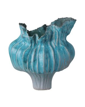 Flying Silk Blue Vase