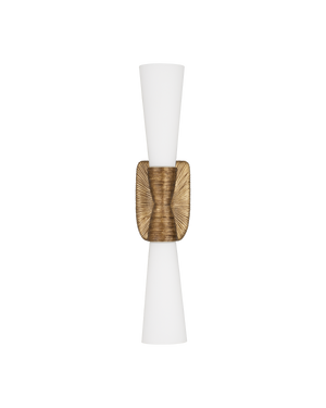 Burrows Brass Bath Wall Sconce