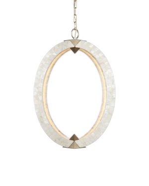 Arietta White Orb Chandelier