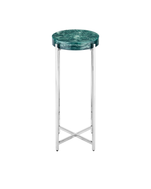 Rina Teal Drinks Table