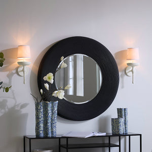 Concord Wall Sconce, White Plaster