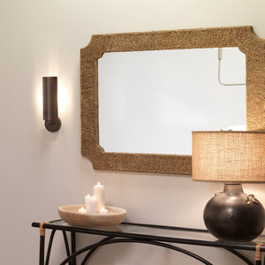 Olympic 1-Light Wall Sconce, Antique Brass Metal