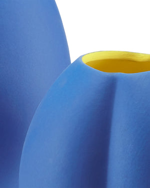 Yuzhi Blue Vase Set of 2