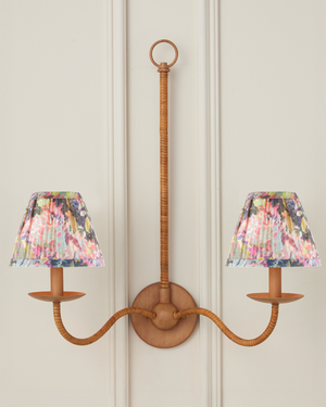 Wildflower Magenta Tapered Chandelier Shade
