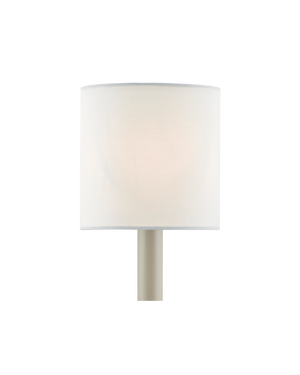 White Cotton Drum Chandelier Shade