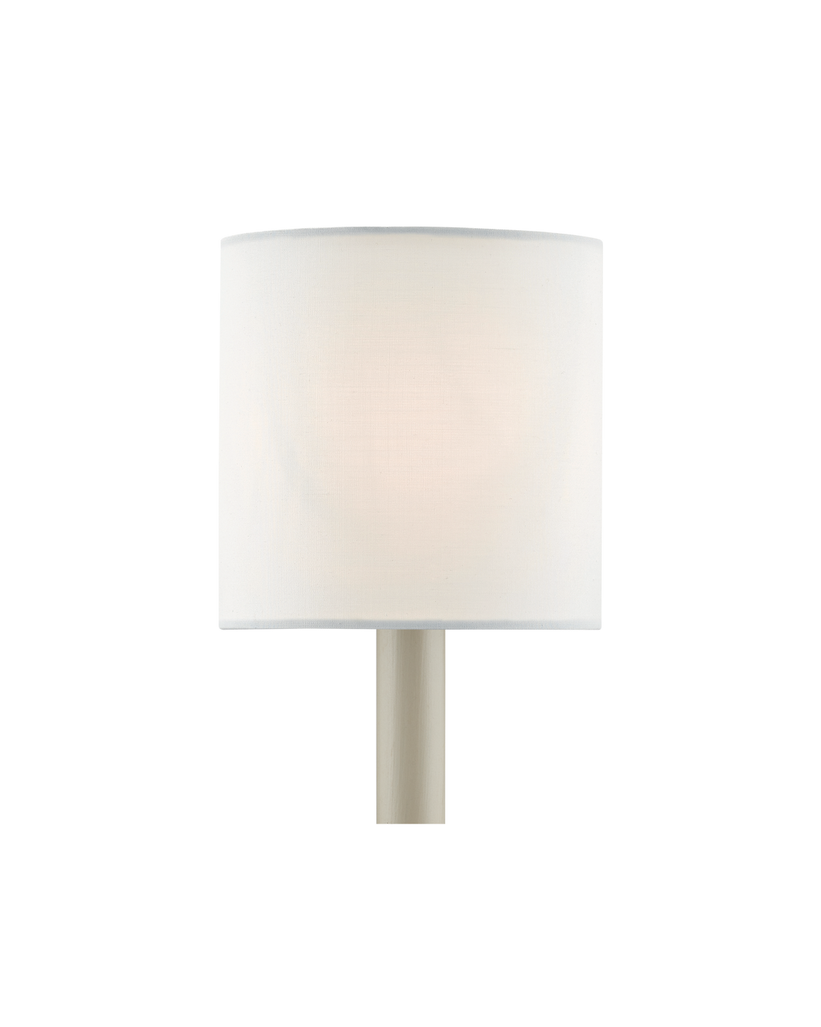White Cotton Drum Chandelier Shade