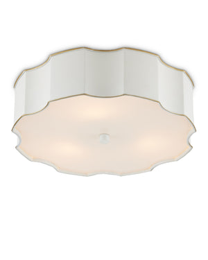 Wexford White Flush Mount