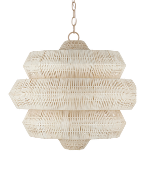 Antibes Small White Chandelier