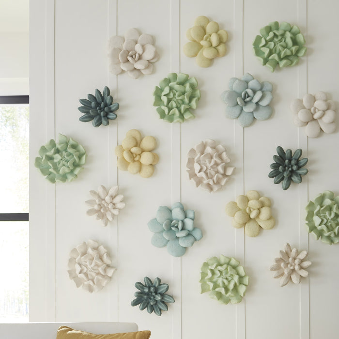 succulent wall prints Compactum Succulent Wall Art, Forest