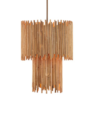 Teahouse Two-Tier Pendant