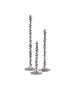Dekha Medium Silver Sculpture