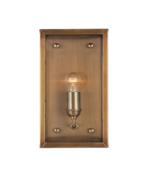 Royster Brass Outdoor Wall Sconce