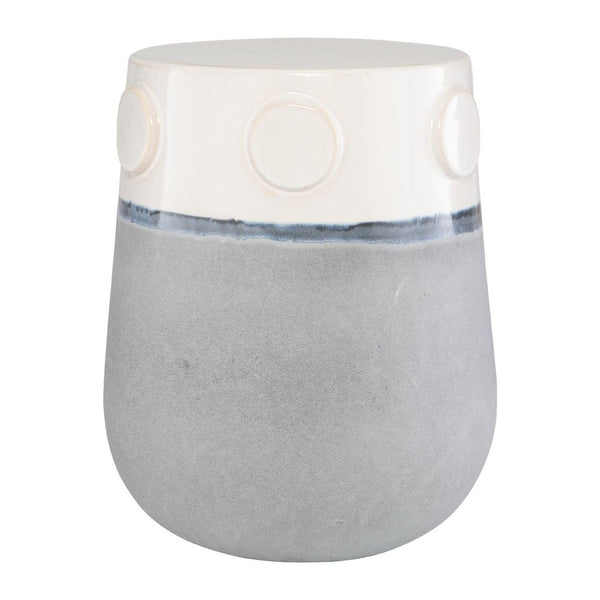 Uttermost Mulvane Ceramic Garden Stool - Scenario Home