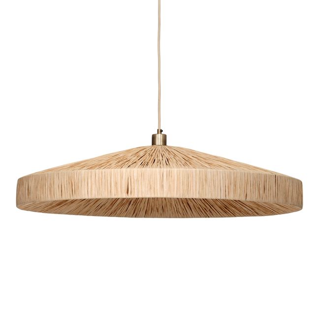 Parasol 1-Light Large Pendant, Natural