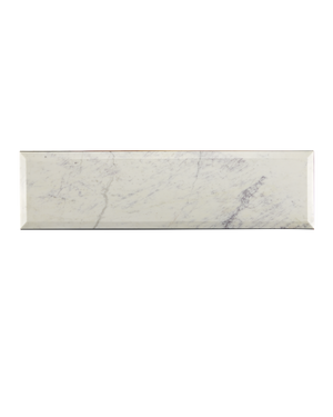 Oblique Marble Console Table