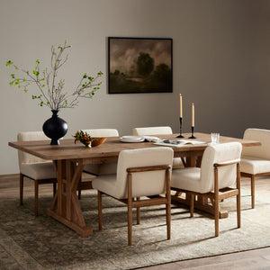 Tuscanspring Extension Dining Table 72"/96" - Sundried Wheat Finish