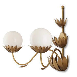 Mirasole Gold Wall Sconce