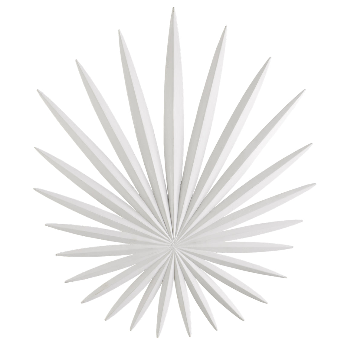 Bismarkia White Wall Sconce