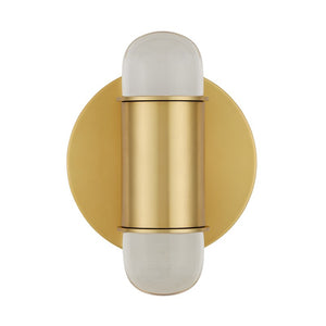 Capsule Brass Wall Sconce