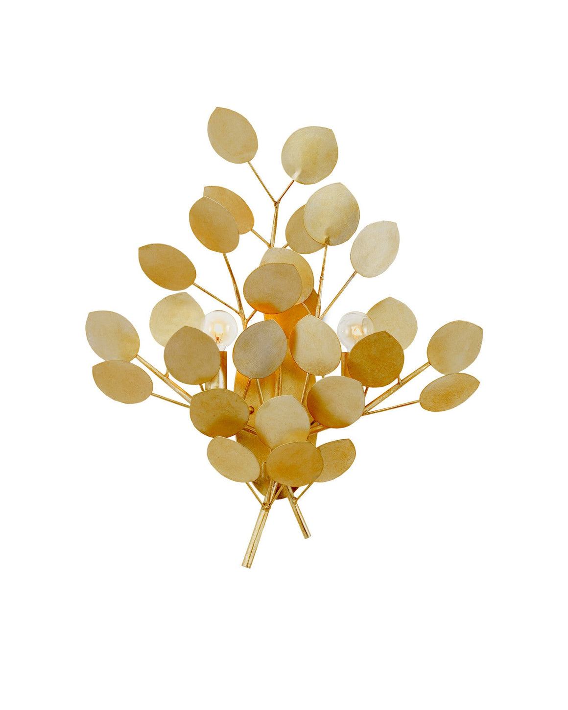 Lunaria Gold Wall Sconce