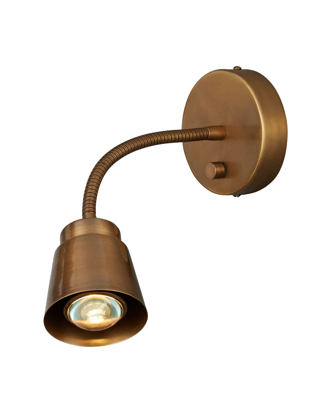 Wilbaux Brass Wall Sconce