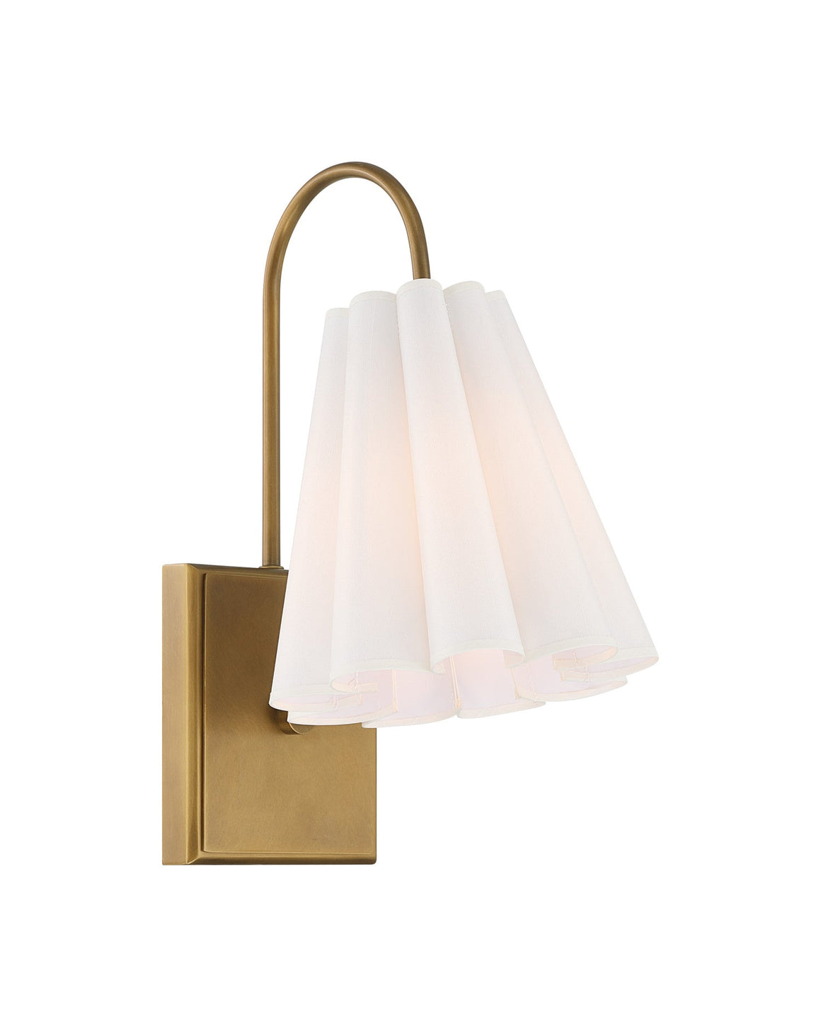 Blithe White Wall Sconce