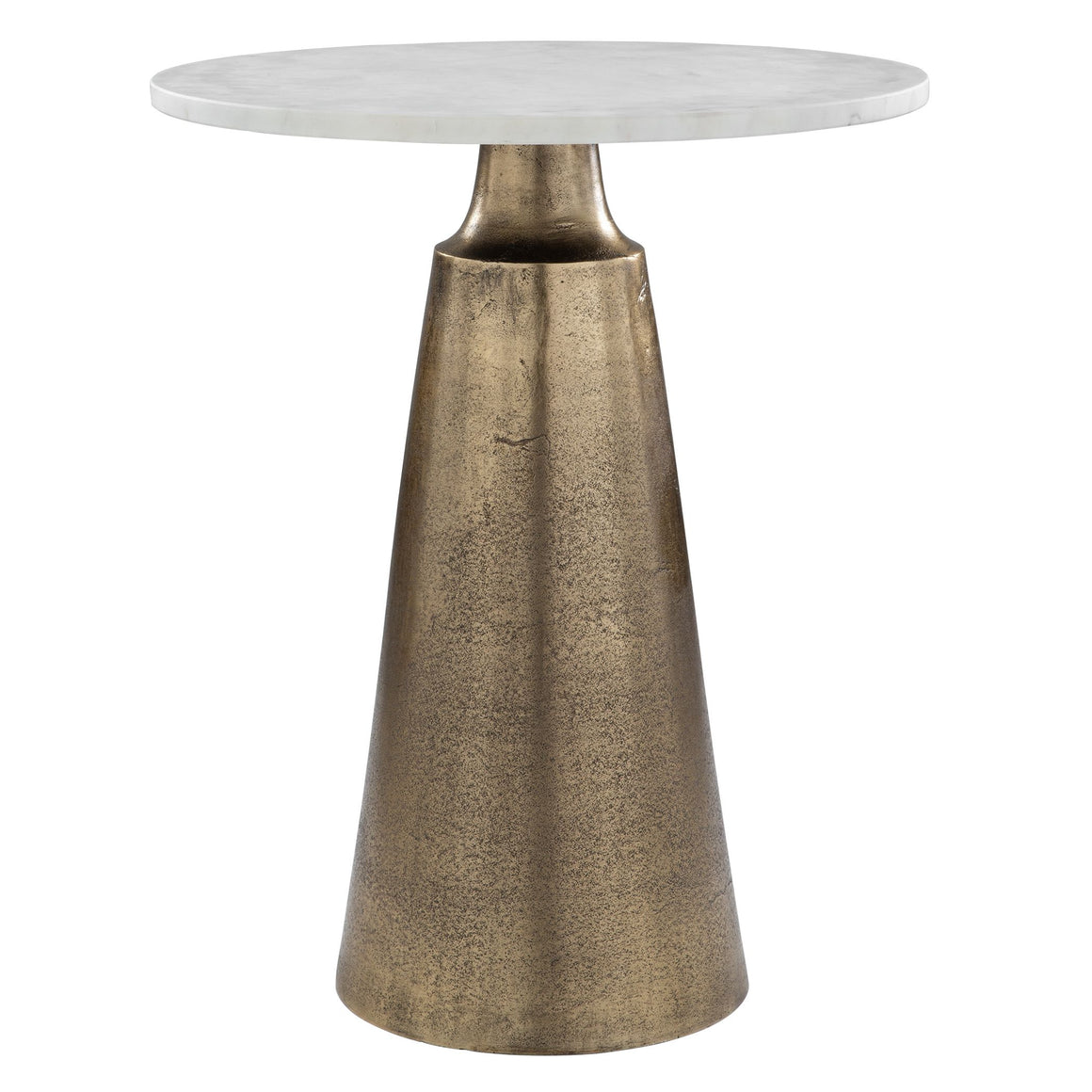Uttermost Midsummer Antique Brass Accent Table
