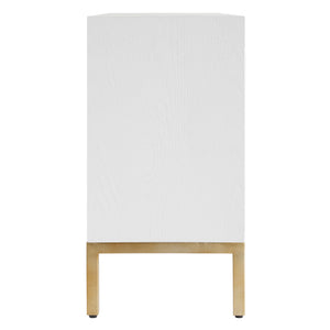 Uttermost Aiken White 2 Door Cabinet