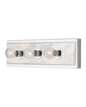 Berdine Medium Nickel Bath Wall Sconce