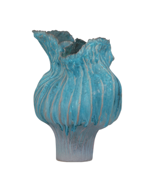 Flying Silk Blue Vase