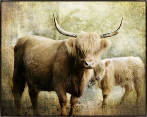 Mother Knows Best by Brandon Luther – Southern Bit - 38" x 30" Framed