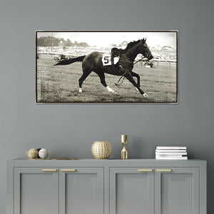 The Chase by Brandon Luther – Southern Bit - 60" x 30" Framed