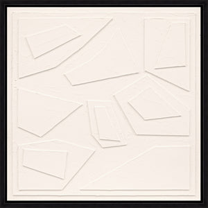 Shattered Dreams II by Claud Di Papa - 24" x 24" Framed