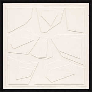 Shattered Dreams III by Claud Di Papa - 24" x 24" Framed