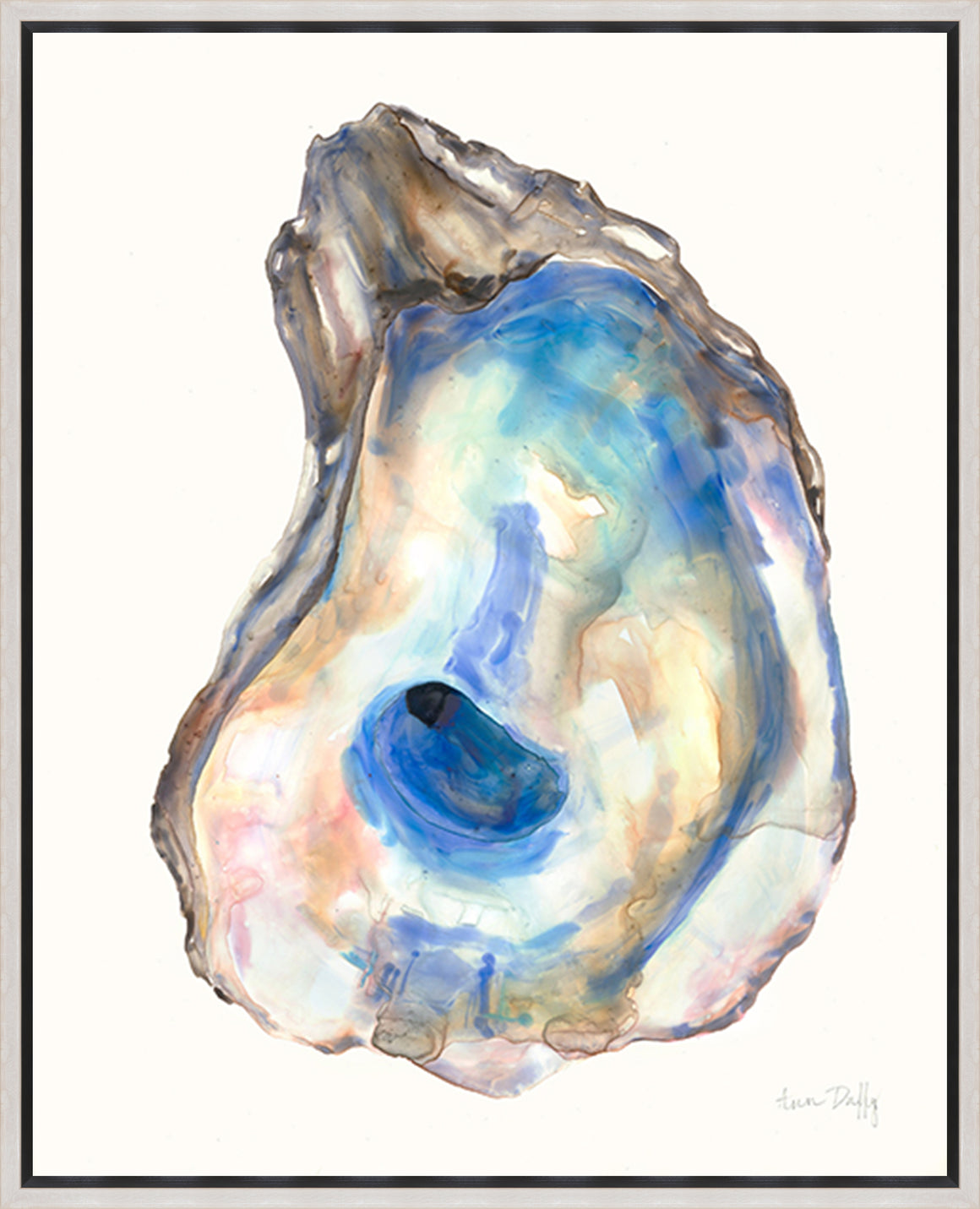 Oyster Shells II by Ann Duffy - 24" x 30" Framed