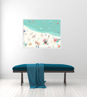 Seconds and Seasons II by Bella Lane - 32" x 24" Framed