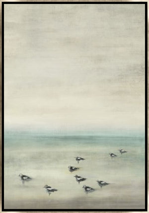 Morning Birds II by D’Alessandro Léon - 24" x 35" Framed