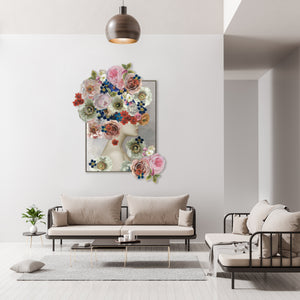 Foolish II by Fern Cassidy - 54.5" x 71" Framed