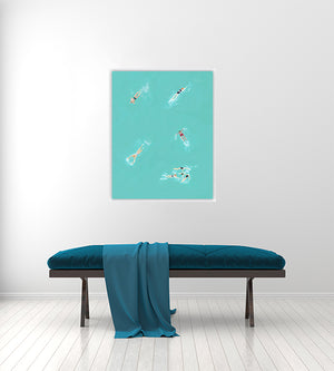 It's a Small World II by Fern Cassidy - 30" x 38" Framed