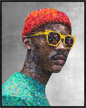 Pieces of Him by Fern Cassidy - 30" x 38" Framed