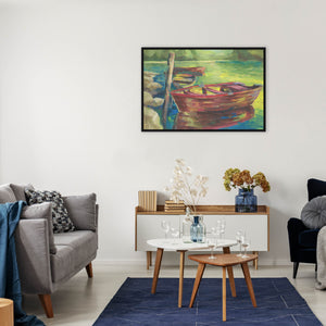 Yellow River by Fern Cassidy - 45" x 30" Framed