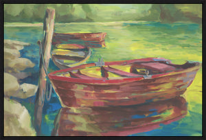 Yellow River by Fern Cassidy - 45" x 30" Framed